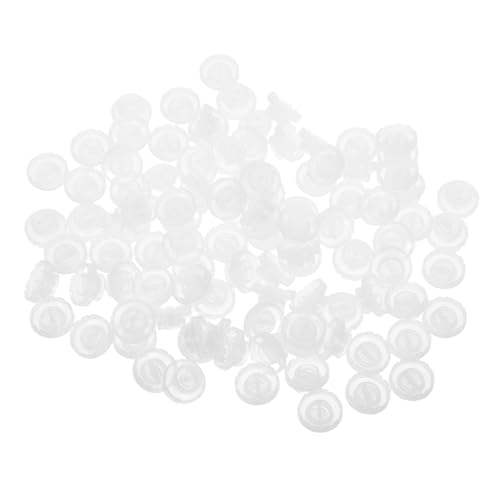 PACKOVE 200stücke Wimpernkleber Transparentes Blumenkübel Wimpernverlängerung Anti-verschüttung Kleber Organizer Für Lash Extensions von PACKOVE