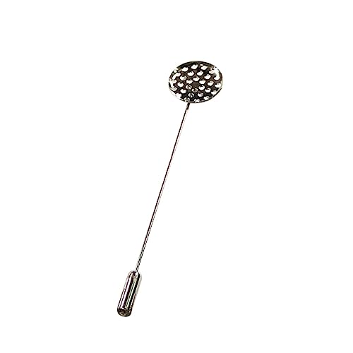 PACKOVE 20St hand schmuck schmuckherstellung stiches brooch Abzeichen Brosche schwarze Broschennadel Anstecknadel Brosche Anstecknadel stick Mesh-Oberfläche Stift Tablett von PACKOVE