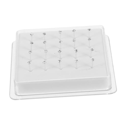PACKOVE 20stücke Nasennagelschmuck Metall Nasenstecker Nasenringe Für Frauen Und Männer Minimalistischer Stil Nasenring Schmuck Nasenstecker Pin PACKOVE 20stücke Nasennagelschmuck Metall Nasenstecker Nasenringe Für Frauen Und Männer Minimalistischer Stil Nasenring Schmuck Nasenstecker Pin von PACKOVE