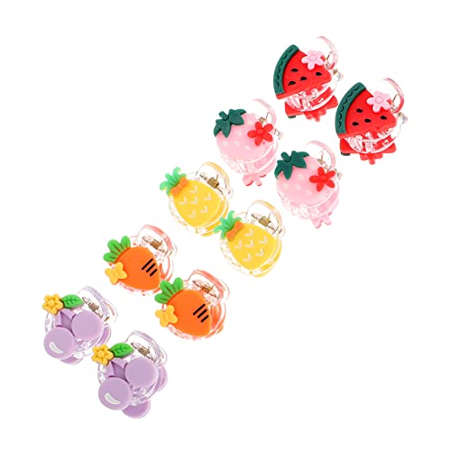 PACKOVE 20stücke Mini Haarnadeln Für Mädchen Cartoon Haarclips Aus Harz Kleine Haarspangen Für Dünnes Oder Dickes Haar von PACKOVE