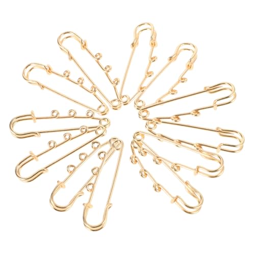 PACKOVE 20stücke Sicherheitsnadel Broche Für Kleidung Ersatz Sicherheitsnadeln Mit Broschenclip Für Schals Pullover Cardigan Hosen Stilvolle Und Haltbare Sicherheitsnadeln von PACKOVE