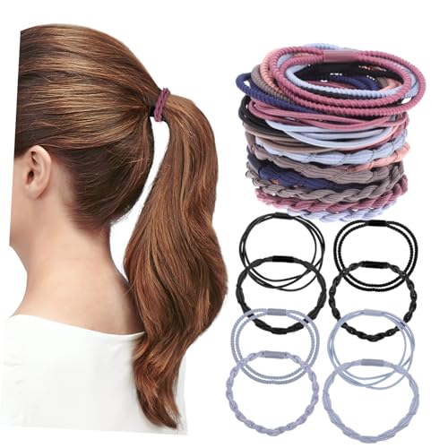 PACKOVE Stück Haargummi-Gummiband Haargummis keine Schäden Gummibänder Haarstylingzubehör haarbänder haargummi für dickes haar krawatten für herren Boho-Haar-Armbänder Haare Zeug Nylon von PACKOVE