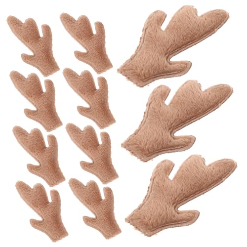 PACKOVE 25 Stk Dreidimensionales Drachenhorn Plüsch Plüschtier Simulation Drachengeweih Stirnband dekoration DIY-Materialien für Haaraccessoires Europäisch und amerikanisch Zubehör von PACKOVE