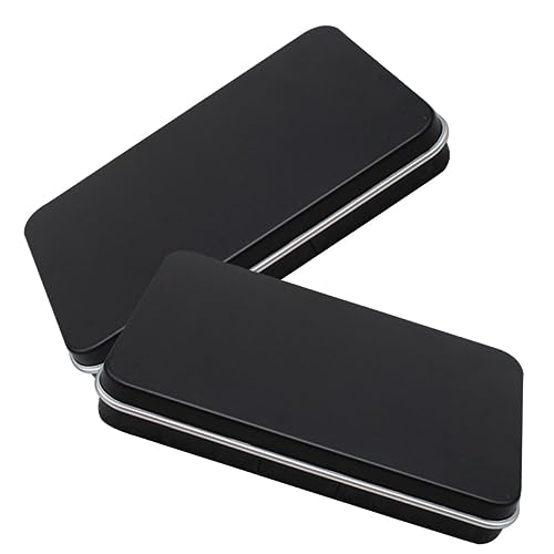 PACKOVE 2Stücke Lidschattenboxen Nachfüllbare Make Up Organizer mit Spiegel für DIY Kosmetik Kompakt und Leicht für Unterwegs aus Langlebigem von PACKOVE