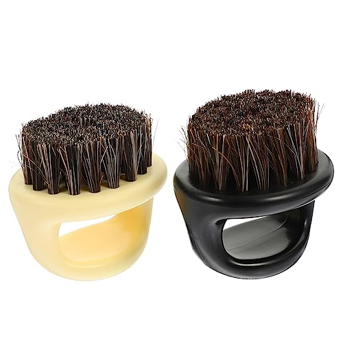 PACKOVE 2stücke Bartbürste Für Männer Mit Kamm Bartbürste Zur Gebrochenen Haares Handpflegebürste Mit Borsten Für Bartwachstum Und Juckreizlinderung von PACKOVE