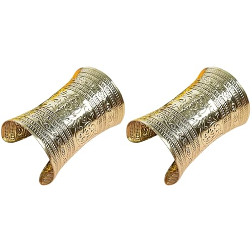 Indische Armreifen Manschettenarmband Bauchtanz-Armband Schmuck Armband Aus Legierung Stammes Armband Stilvolle Armbänder Für Damen Männer von PACKOVE