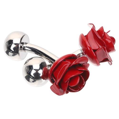 PACKOVE 2st Rose Manschettenknöpfe Kleidung Schmuck Manschettenknöpfe Und Nieten Für Herren-smoking Manschettenknöpfe Aus Metall Smoking-manschettenknöpfe Für Männer Kupfer PACKOVE 2st Rose Manschettenknöpfe Kleidung Schmuck Manschettenknöpfe Und Nieten Für Herren-smoking Manschettenknöpfe Aus Metall Smoking-manschettenknöpfe Für Männer Kupfer von PACKOVE