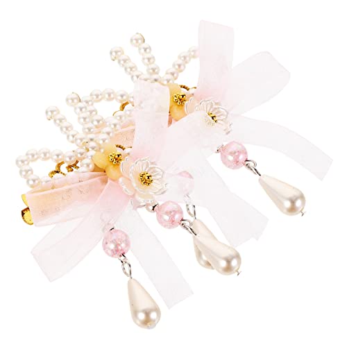 PACKOVE 2stücke Blumenhaarspangen Mit Perlen Und Quasten Für Damen Haarstyling-tools Für Hochzeit Und Party Attraktiver Haarschmuck Für Frauen Und Mädchen PACKOVE 2stücke Blumenhaarspangen Mit Perlen Und Quasten Für Damen Haarstyling-tools Für Hochzeit Und Party Attraktiver Haarschmuck Für Frauen Und Mädchen von PACKOVE