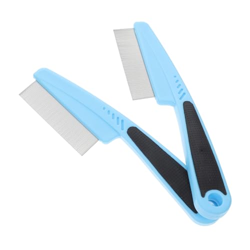 PACKOVE 2stücke Feiner Schuppenkamm Für Haar Und Kopfhaut Schuppenentferner Werkzeug Kleiner Kamm Für Männer Frauen Junge Mädchen Und Haustiere von PACKOVE