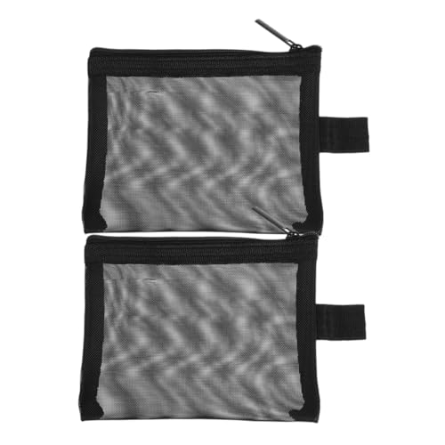 PACKOVE 2stücke Kleine Mesh Kosmetiktasche Mit Reißverschluss Transparente Make-up Aufbewahrung Für Und Toilettenartikel Für Damen Und Mädchen von PACKOVE