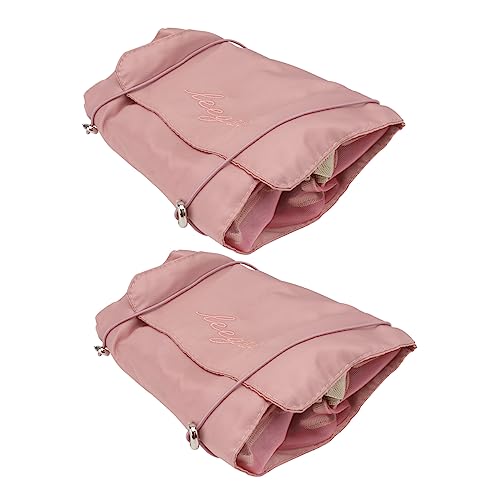 PACKOVE 2stücke Kosmetiktasche Groß Mit Vier Fächern Aufbewahrungstasche Tragbar Kosmetikbeutel Waschbeutel Für Damen Make up Tasche Praktisch Für Reisen von PACKOVE