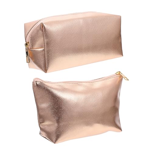 PACKOVE 2stücke Kosmetiktasche Transparent Für Reisen Schminkbeutel Aus Mesh-Material Praktische Aufbewahrungsbox Für Make-up Utensilien Waschbeutel Für Damen Und Mädchen von PACKOVE