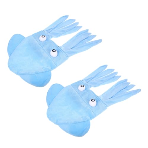 PACKOVE 2stücke Lustige Octopus-hüte Für Erwachsene Und Quirliges Kostüm-headwear Für Partys Halloween Und Geburtstagsfeiern Weiches Und Bequemes Design Fotorequisiten von PACKOVE