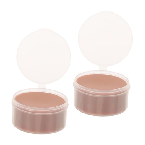 PACKOVE 2stücke Modellierwachs Für Künstliche Narben Wundeffekt Make-up Halloween Cosplay -spezialeffekte Khaki Narbenwachs Zum Abformen Professionelles Hautwachs Für Theater von PACKOVE