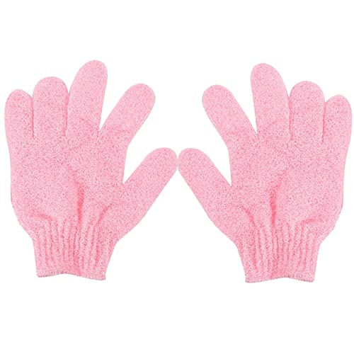 PACKOVE 2stücke Peeling-badehandschuhe Aus Nylon Duschhandschuhe Für Körperpeeling Praktische Kordel Zum Aufhängen Maschinenwaschbar Und Schnelltrocknend Geeignet Für Männer Frauen Und Jun von PACKOVE