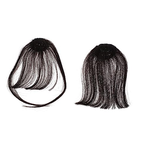 PACKOVE 2stücke Haar-air-zopf Für Mädchen Und Frauen Mit Front-haar-zopf Clip-haar-zopf Perücken Mit Haar Clips Langlebig Und Praktisch von PACKOVE