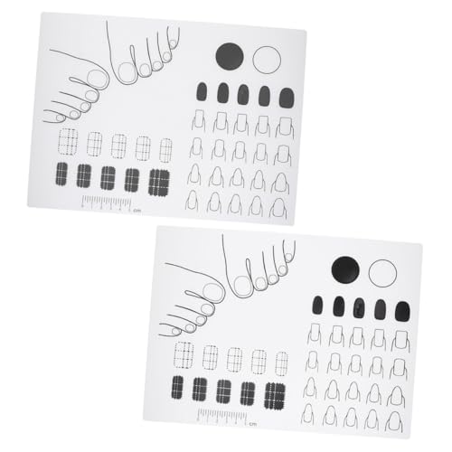 PACKOVE 2stücke Silikon Nagel Färbung Matte Kissen Für Maniküre Praxis Nailart Schönheit Salon Lieferungen PACKOVE 2stücke Silikon Nagel Färbung Matte Kissen Für Maniküre Praxis Nailart Schönheit Salon Lieferungen von PACKOVE