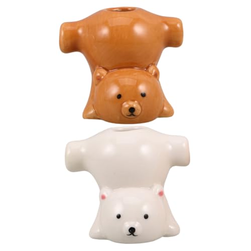 PACKOVE 2stücke Zahnbürstenhalter Mit Tiermotiv Badezimmer-Organizer Cartoon-zahnstocherspender rutschfeste Basis Für Badezimmer PACKOVE 2stücke Zahnbürstenhalter Mit Tiermotiv Badezimmer-Organizer Cartoon-zahnstocherspender rutschfeste Basis Für Badezimmer von PACKOVE