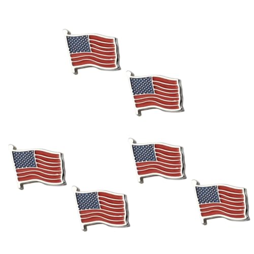 PACKOVE 3 Paare Manschettenknöpfe mit Flagge Versteifungen Mann Abzeichen binden Armreif Kragen männer schmuck Amerikanische Flagge Manschettenknöpfe Metall Manschettenknöpfe PACKOVE 3 Paare Manschettenknöpfe mit Flagge Versteifungen Mann Abzeichen binden Armreif Kragen männer schmuck Amerikanische Flagge Manschettenknöpfe Metall Manschettenknöpfe von PACKOVE