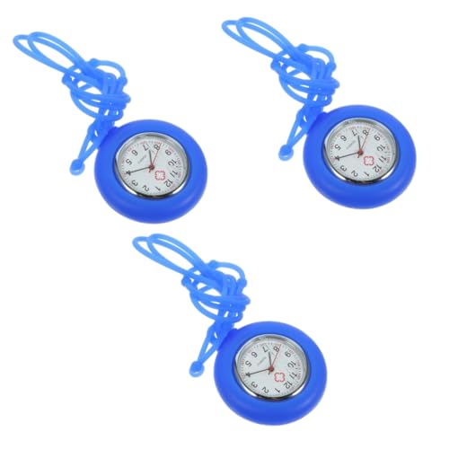 PACKOVE 3 STK J Halskette Für Frauen Geschenk Für Männer Schlüsselhalter Herren Digitaluhr Hängende Uhr Stilluhren Für Damen Medizinische Uhr Bewegung Uhr Aus Silikon Fall Lanyard Mann von PACKOVE