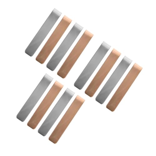 PACKOVE 3er-set Stilvolle Goldene Krawattennadel Für Herren Zum Anklipsen Für Business-set Formelle Anlässe Accessoire 4 Stück X 3 von PACKOVE