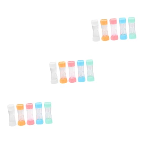 PACKOVE 3 Sätze Teiliges Kontaktlinsenbehälter Tragbarer Linsen Organizer Aus Hochwertigem Für Reisen Für Brillen Und Kontaktlinsen Leicht Und Kompakt Als Für Und Familie 5 Stück * 3 von PACKOVE