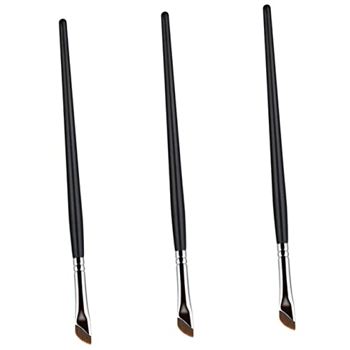 PACKOVE 3 Stück Augenbrauenbürsten-Set abgewinkelt schräger Flachpinsel Liner-Bürste Sanft flacher Concealer-Pinsel werkzeug Eye Make -up Applicator Tool Make-up-Eyeliner Augen Makeup Holz PACKOVE 3 Stück Augenbrauenbürsten-Set abgewinkelt schräger Flachpinsel Liner-Bürste Sanft flacher Concealer-Pinsel werkzeug Eye Make -up Applicator Tool Make-up-Eyeliner Augen Makeup Holz von PACKOVE
