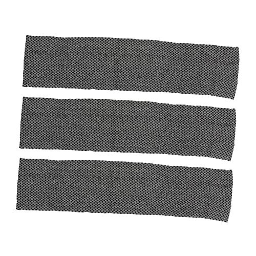 PACKOVE 3 Stück Badetuch Badetuch Handtücher Peeling Duschschrubber Rückenschrubber Für Die Dusche Schrubben Körper Überdimensioniert Groß Zurück Luffa Badeschlappen Polyester Black von PACKOVE