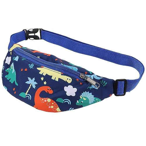 PACKOVE 3st Dinosaurier Kinder Brusttasche Kinder Hüfttasche Dinosaurier-gürteltasche Kindertasche Handy-Crossbody-geldbörse Für Frauen Oxford-Stoff Karikatur Brustclip Fräulein von PACKOVE