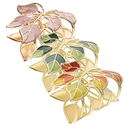 PACKOVE 3stücke Große Haarklammern Look Haarspangen Für Damen Metall-haarklammern Haar-accessoires Für Frauen Und Mädchen Haarstyling-tools Für Festivals Und Alltag von PACKOVE