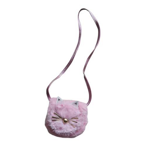 PACKOVE 3st Katze Umhängetasche Plüsch-katzentasche Cartoon-katzenschulter Cartoon Weiche Tasche Cartoon-umhängetasche Umhängetasche Für Damen Süße Einkaufstasche Die Katze Mädchen Tier von PACKOVE