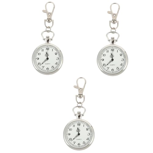 PACKOVE 3 Stück Krankenschwesterformular Prüfungsformular Modische Uhr Damenuhr Stilloberteil Herren-Peelingoberteil Krankenschwesteruhr Für Frauen Herren-Taschenuhr von PACKOVE