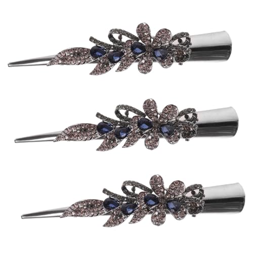 PACKOVE 3stücke Vintage-haarspangen-set Aus Metall Mit Strasssteinen Retro-haarspangen Für Damen Dekorative Haarnadeln Für Kurzes Haar-styling Handgefertigte Haarschmuck Mit PACKOVE 3stücke Vintage-haarspangen-set Aus Metall Mit Strasssteinen Retro-haarspangen Für Damen Dekorative Haarnadeln Für Kurzes Haar-styling Handgefertigte Haarschmuck Mit von PACKOVE