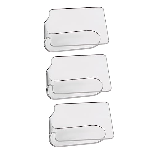 PACKOVE 3 Stück Palettenbogen Rauchig Multi-farben Liner Lidschatten Tragbare Paletten Make-up-handpalette Salon-make-up-paletten Make-up-paletten Für Frauen Acryl von PACKOVE