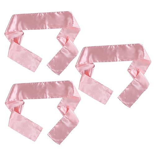 PACKOVE 3stücke Perücken-haarwickel Haarschal Für Damen Kopftuch Für Frauen Perücken-griffband Haarband Aus Seidigem Material Atmungsaktiv Und Weich von PACKOVE