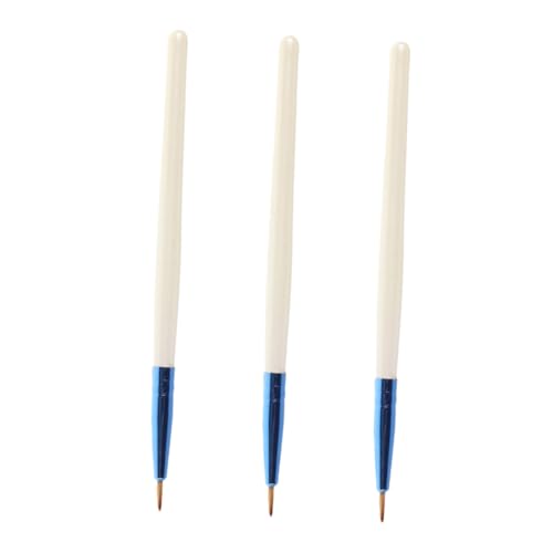 PACKOVE 3stücke Teiliger Augenpinsel Spitze Eyeliner-pinsel Präzisions- Eyeliner-make-up-pinsel Tragbar Vielseitig Für Concealer Und Lidschatten von PACKOVE