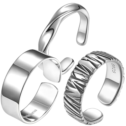 PACKOVE 3 Stück Teiliges Offen Verstellbar Vintage Stil Modischer Statement Ring für Alltag Party Geschenk Jungen Geburtstagsgeschenk PACKOVE 3 Stück Teiliges Offen Verstellbar Vintage Stil Modischer Statement Ring für Alltag Party Geschenk Jungen Geburtstagsgeschenk von PACKOVE