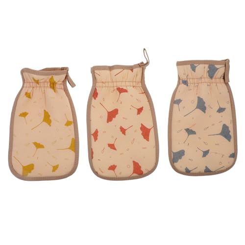 PACKOVE 3 Stücke Badehandschuhe Peeling-handtuch Für Dusche Reichhaltiger Schäumender Haut-reinigungshandschuh von PACKOVE