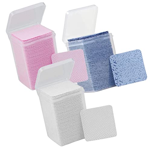 PACKOVE Wimpernkleber Wischtuch Reinigungstuch Für Wimpernentferner Wimpernverlängerungstücher Entfernerpads Zum Entfernen Von Kleberückständen Sauber Halten von PACKOVE