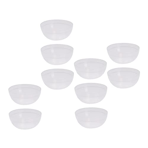PACKOVE 30 Stück PVC Gesichtsmaske Rührschüssel Flexible Selbstgemacht Schalen für Spa Schönheit Anti Tropf Design Wiederverwendbar für Masken Herstellung von PACKOVE