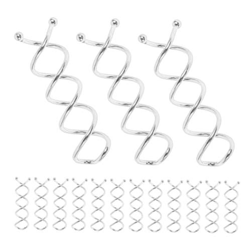 PACKOVE 30 Stück Teiliges Metall Spiral-Haarnadeln mit Abgerundeten Spitzen Sanftes nicht Kratzendes Design Perfekter Twist-Bun-Haarstyling-Helfer für Damen und Mädchen Vielseitig und PACKOVE 30 Stück Teiliges Metall Spiral-Haarnadeln mit Abgerundeten Spitzen Sanftes nicht Kratzendes Design Perfekter Twist-Bun-Haarstyling-Helfer für Damen und Mädchen Vielseitig und von PACKOVE