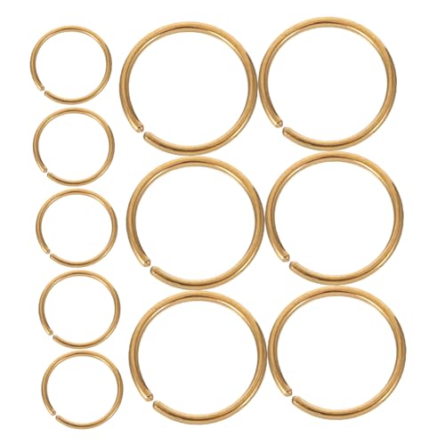 PACKOVE 30 Stück Teiliges Nasenpiercing Edelstahl Nasenringe Nahtlose Hautfreundliche Piercing Hoops für Damen und Herren Leicht Komfortabel Minimalistischer Körperschmuck für Alltag und PACKOVE 30 Stück Teiliges Nasenpiercing Edelstahl Nasenringe Nahtlose Hautfreundliche Piercing Hoops für Damen und Herren Leicht Komfortabel Minimalistischer Körperschmuck für Alltag und von PACKOVE