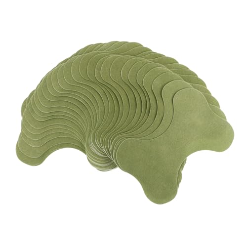 PACKOVE 30blätter Leere Moxa-aufkleber Kleine Moxa-pflaster Haushalts-beifuß-pflaster Hautverträglich Einfach Anzuwenden Luftdurchlässig Stunden von PACKOVE