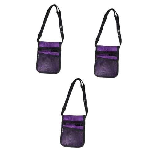 PACKOVE 3St tragbare Tasche Handtaschen-Aufbewahrungsorganisator Tasche für Krankenschwestern Zubehör für Krankenschwestern Krankenschwester Hüfttasche Bote Veranstalter Plugin Herren von PACKOVE