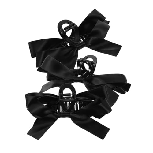 PACKOVE 3Stücke Große Haarklammern Dekorative Schleifen Haarspangen Niedliche Haarschmuck Für Damen Für Verschiedene Haarstylings Design von PACKOVE