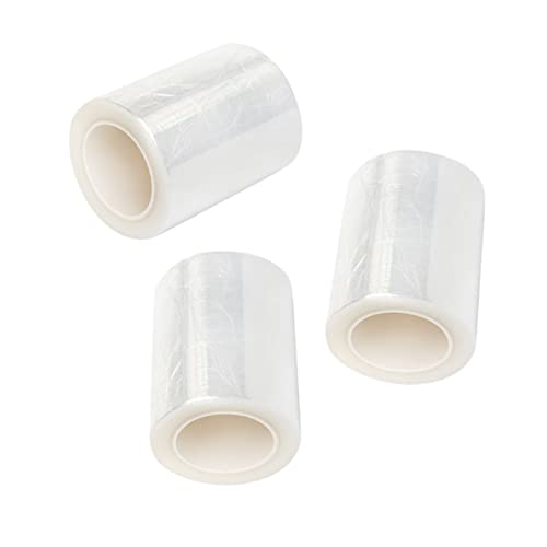 PACKOVE 3rolle Transparentes Klebeband Aus Plastikfolie Zubehörband Für Linienstickerei Besticktes Material Sicher Und Umweltfreundlich Für Heimgebrauch Und Salon von PACKOVE