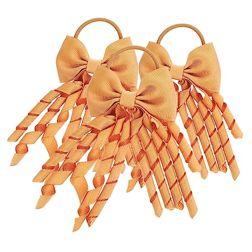 PACKOVE 3stücke Haar Schleifen Für Cheerleading Haarschleifen Mit Pferdeschwanz Halter Haar Bänder Für Frauen Mädchen Party Geburtstagsgeschenk von PACKOVE