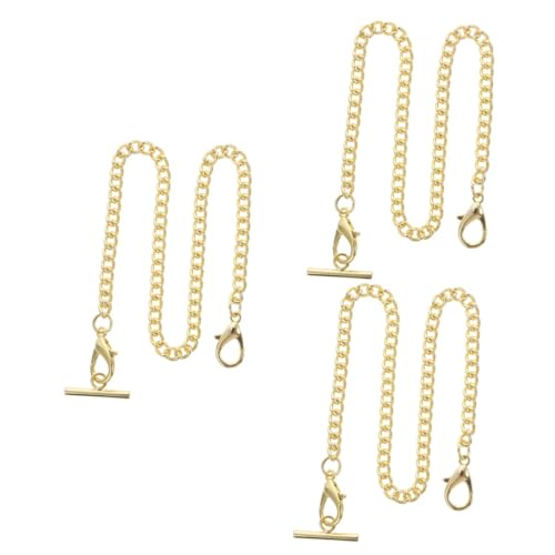 PACKOVE 3stücke Praktische Taschenuhr Kette Aus Metallischem Material Elegantes Design Für Kleidung Vielseitig Einsetzbar Langlebig Und Stilvoll Für Männer Und Frauen PACKOVE 3stücke Praktische Taschenuhr Kette Aus Metallischem Material Elegantes Design Für Kleidung Vielseitig Einsetzbar Langlebig Und Stilvoll Für Männer Und Frauen von PACKOVE