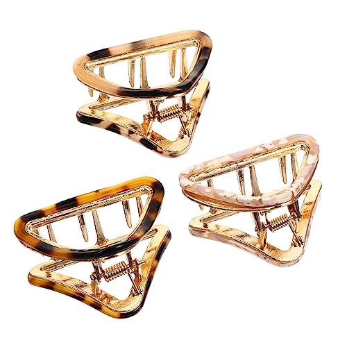 PACKOVE 3stücke Haarklammern Einfache Haarspangen Haarschmuck Für Frauen Aus Hochwertigen Materialien Für Hochzeiten Partys Abendessen Und Alltag von PACKOVE
