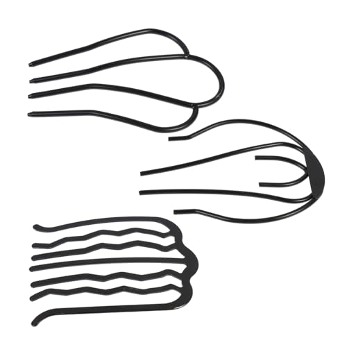 PACKOVE 3stücke U-förmige Haarnadeln Diy Frisur Haarspange Damen Accessoire Für Langes Dickes Haar Passt Zu Verschiedenen Outfits Und Anlässen von PACKOVE